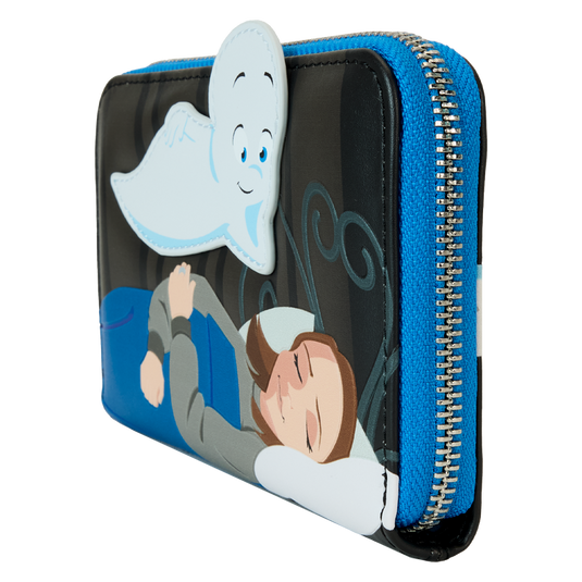 Casper the Friendly Ghost Glow Zip Around Wallet