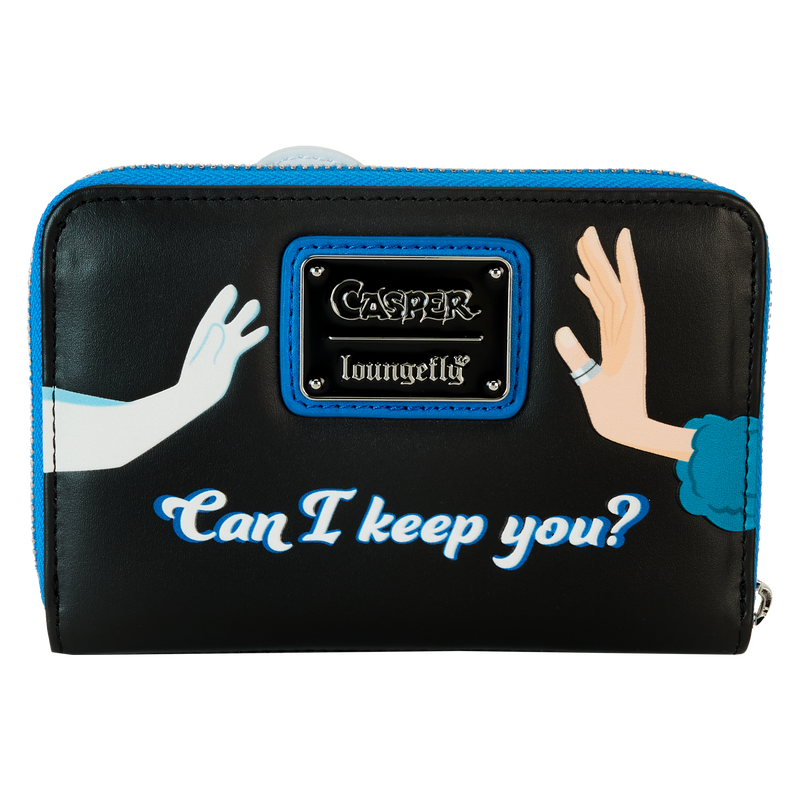 Casper the Friendly Ghost Glow Zip Around Wallet