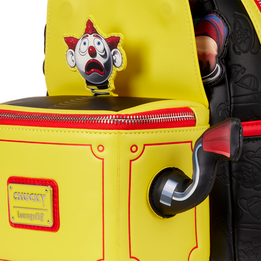 Loungefly Childs Play - Chucky Pop Up Clown Cosplay Mini Backpack