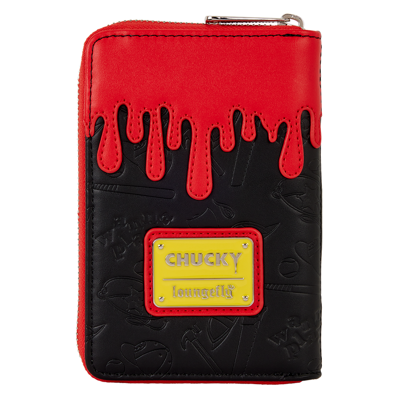 Load image into Gallery viewer, Loungefly Childs Play - Chucky Clown Cosplay Zip Around Wallet
