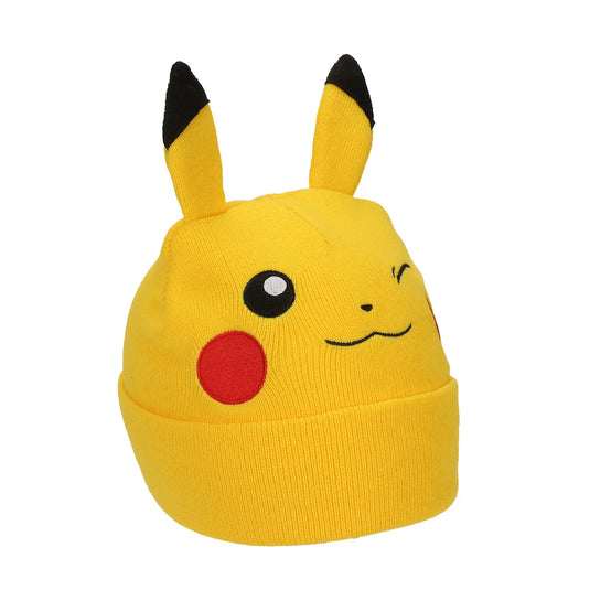 Pokemon Pikachu - Youth Beanie & Gloves Combo Set