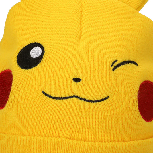 Pokemon Pikachu - Youth Beanie & Gloves Combo Set