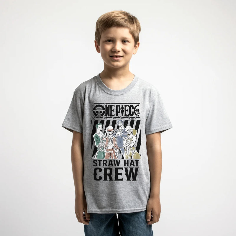 Chargez l'image dans la visionneuse de la galerie, Bioworld One Piece - Straw Hat Crew Characters Boys Short-Sleeve T-Shirt

