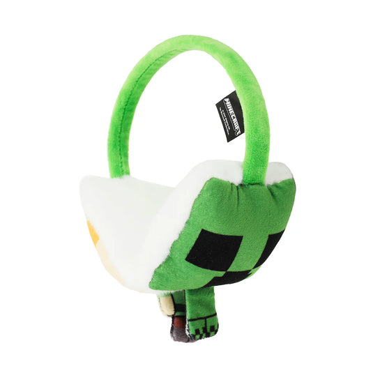 Bioworld Minecraft Chibi Creeper & Alex 2-Piece Ear Muffs & Magic Gloves Set
