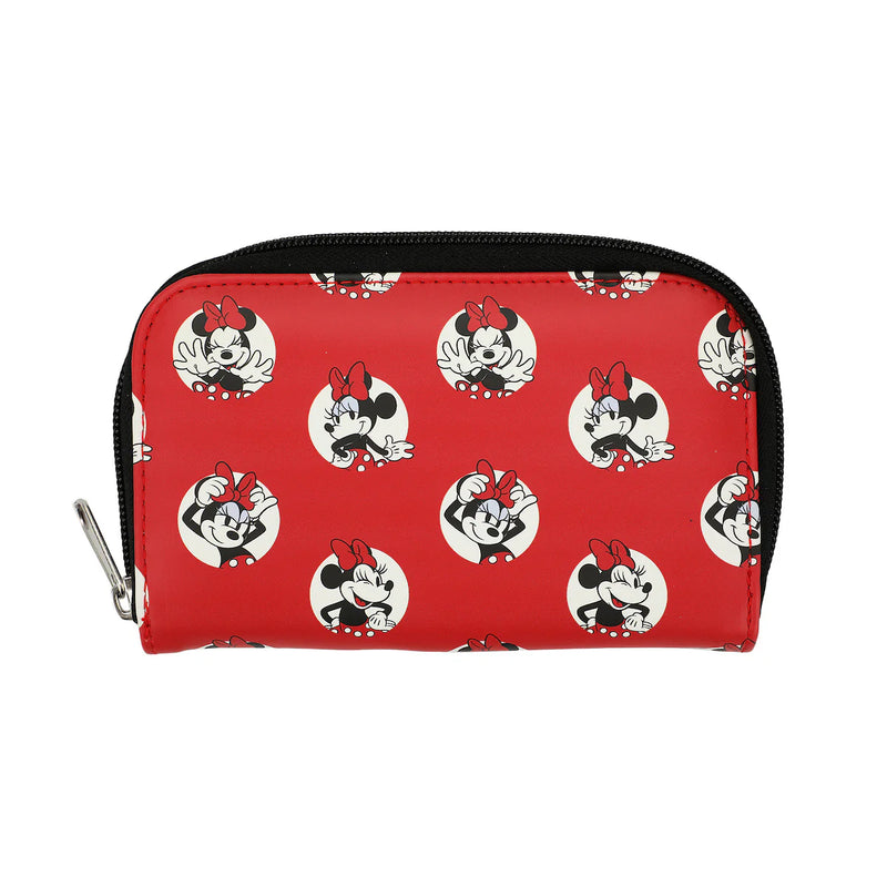 Load image into Gallery viewer, Disney: Mickey &amp; Minnie Mouse - 4 Piece Belt/Bag/Wallet/Lanyard &amp; Keychain Set
