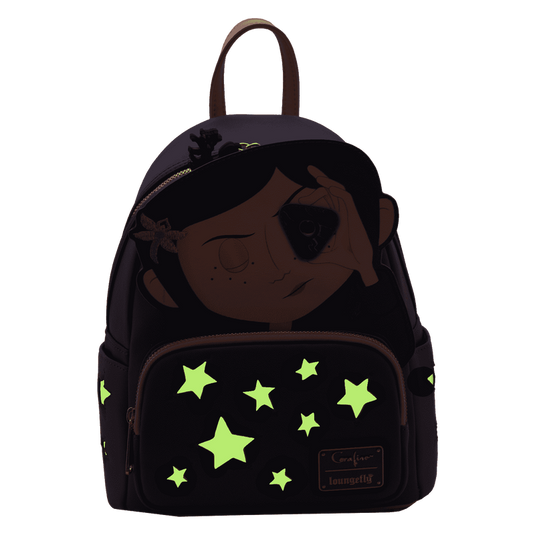 Loungefly Coraline - Laika Coraline Stars Cosplay Mini Backpack