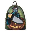 Halloween - Michael Myers Pumpkin Glow Mini Backpack Coin Bag