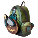 Halloween - Michael Myers Pumpkin Glow Mini Backpack Coin Bag