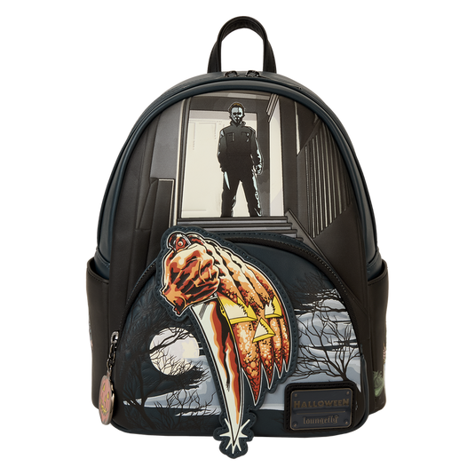 Loungefly Halloween - Michael Myers Jack-O'-Lantern Glow Mini Backpack