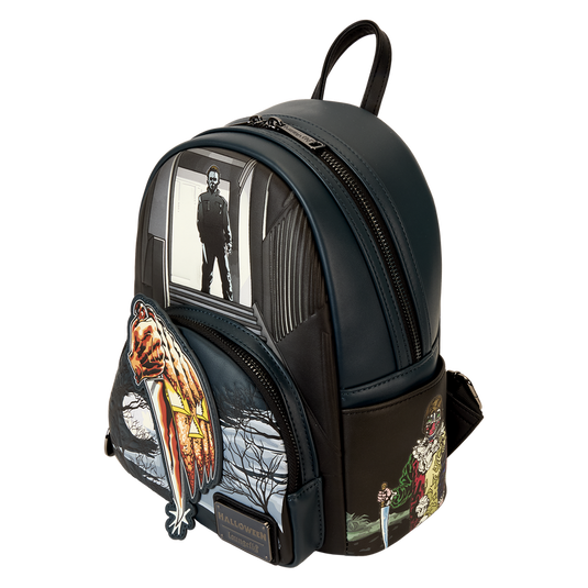 Loungefly Halloween - Michael Myers Jack-O'-Lantern Glow Mini Backpack