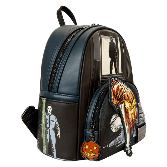 Loungefly Halloween - Michael Myers Jack-O'-Lantern Glow Mini Backpack