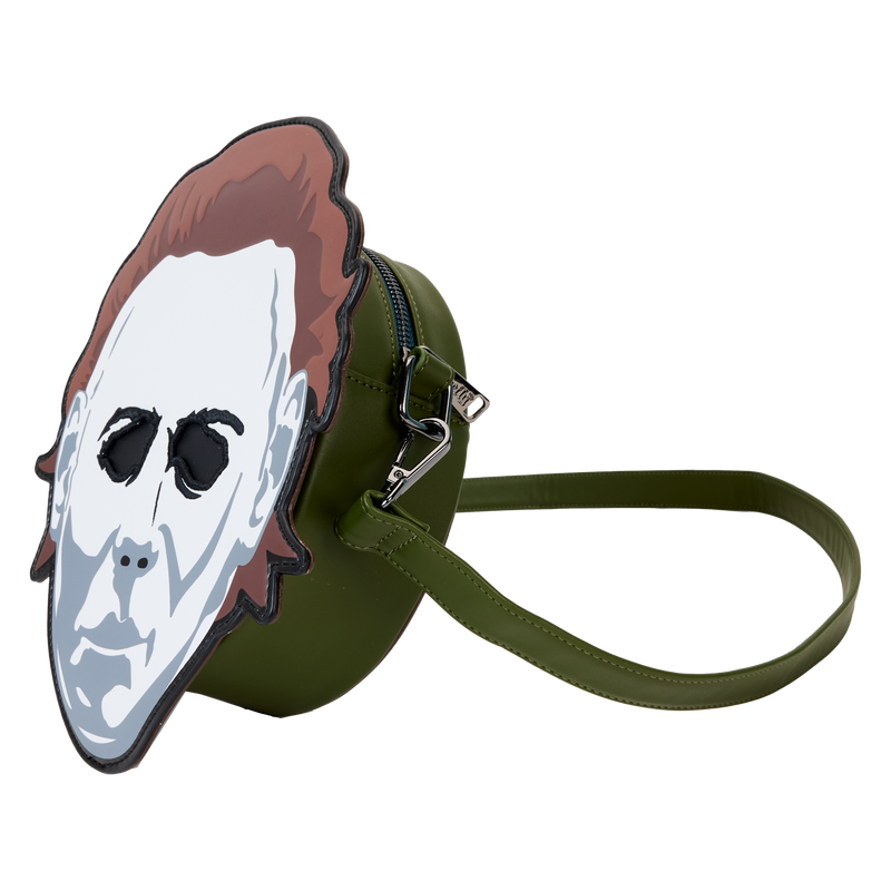 Chargez l&#39;image dans la visionneuse de la galerie, Loungefly Halloween Michael Myers Mask Glow Crossbody Bag
