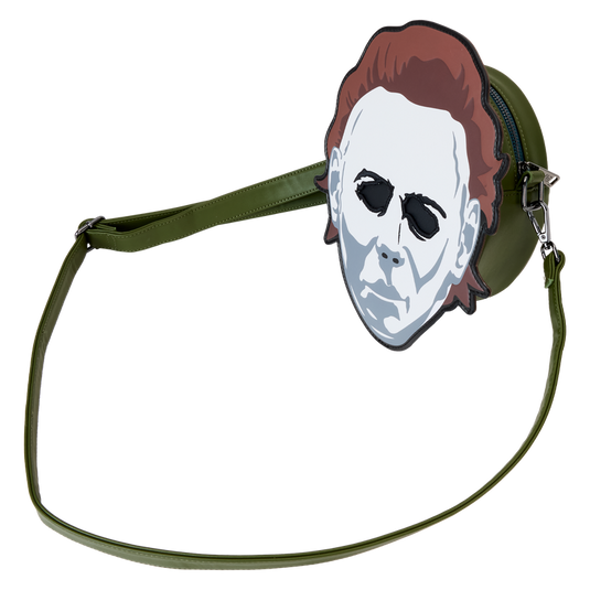 Loungefly Halloween Michael Myers Mask Glow Crossbody Bag