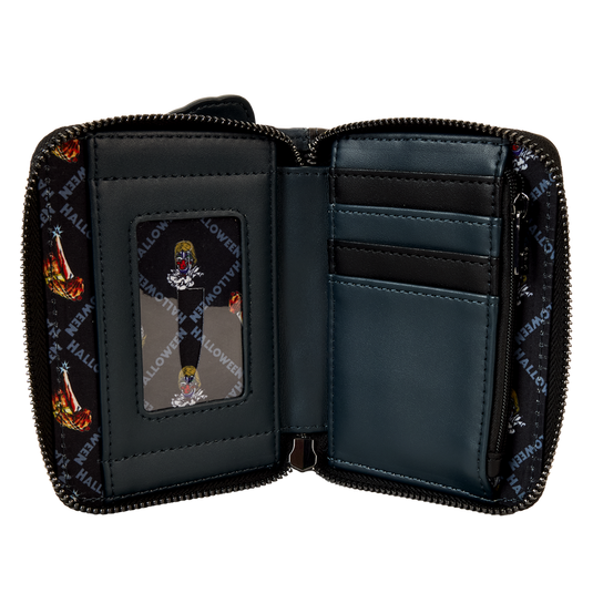 Loungefly Halloween - Michael Myers Jack-O'-Lantern Glow Zip Around Wallet