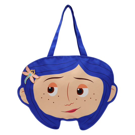 Loungefly Coraline - Oversized Cosplay Canvas Tote Bag