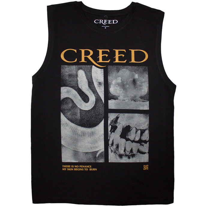 Creed - X-Ray Penance Black Unisex Tank Top