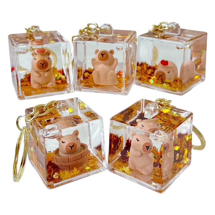 BCmini Capybara - Floaty Cube 1pc Key Charm
