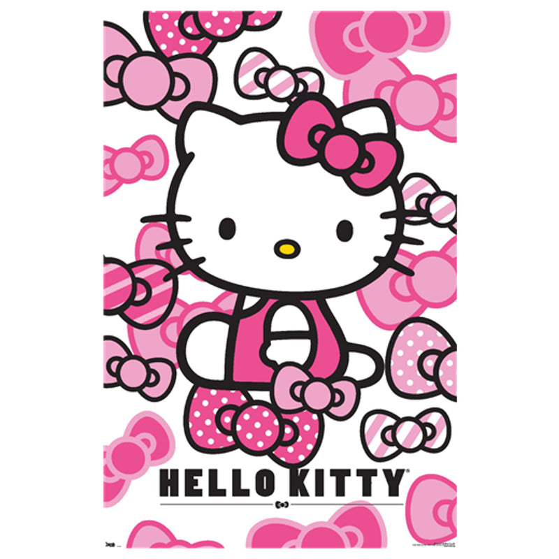 Chargez l&#39;image dans la visionneuse de la galerie, Trends International Hello Kitty: 16 Core - Bows Wall Poster
