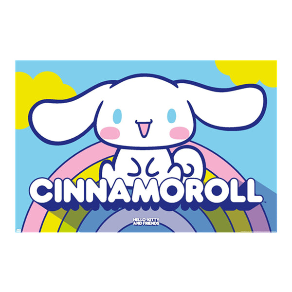Hello Kitty and Friends: 22 Over The Rainbow - Cinnamoroll Wall Poster