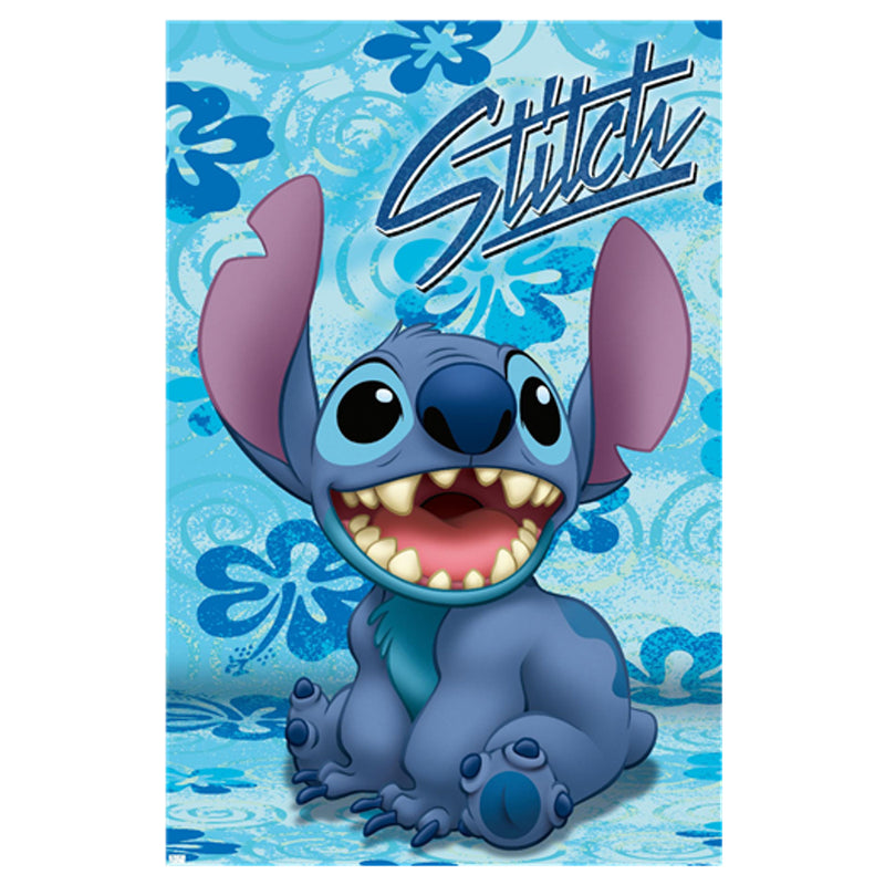 Cargue la imagen en el visor de la galería, Trends International Disney: Lilo &amp; Stitch - Sitting Wall Poster
