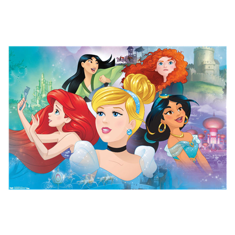 Cargue la imagen en el visor de la galería, Trends International Disney Princess - Gaze Wall Poster
