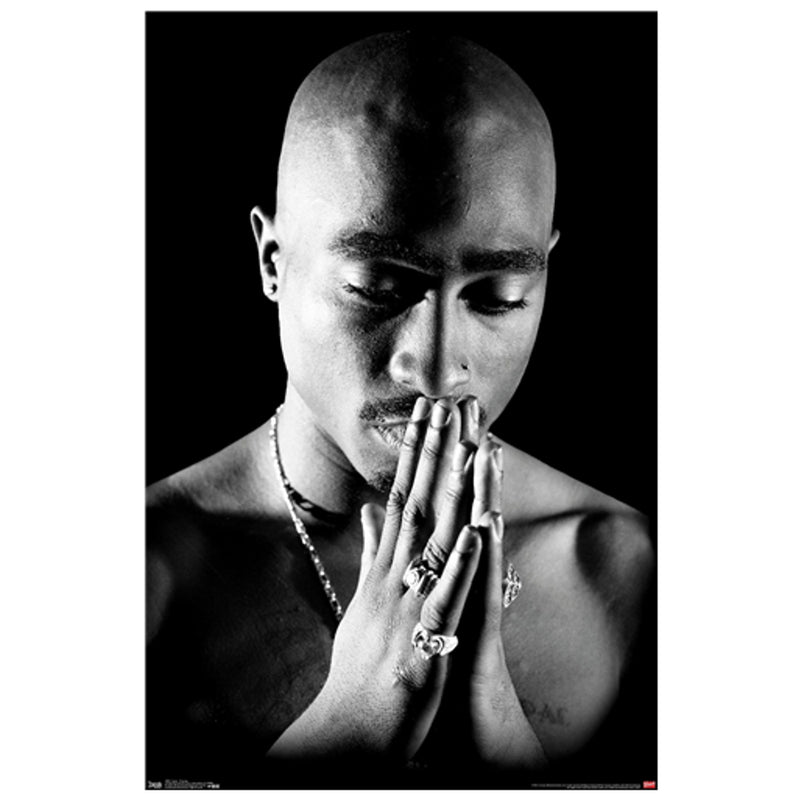 Cargue la imagen en el visor de la galería, Tupac - Praying Wall Poster
