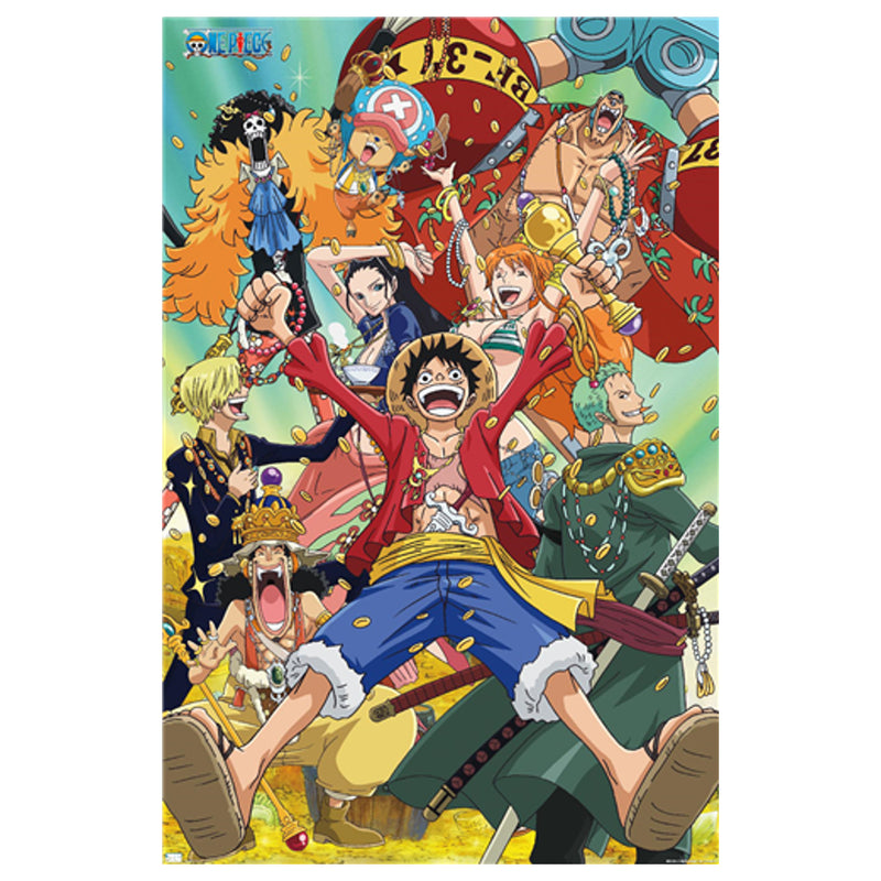 Cargue la imagen en el visor de la galería, Trends International One Piece: Fishman Island - Crew Treasure Wall Poster
