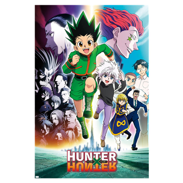 Hunter x Hunter - Running Key Art Wall Poster