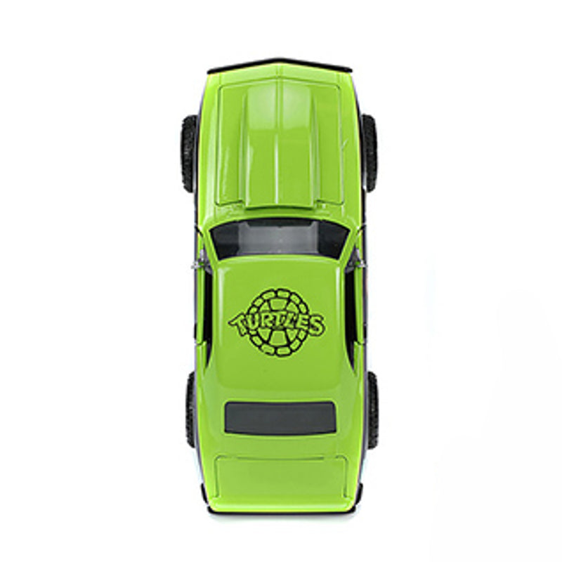 Cargue la imagen en el visor de la galería, Tortugas Ninja: Chevrolet® Camaro® de 1967, versión sucia con auto fundido a presión Raphael
