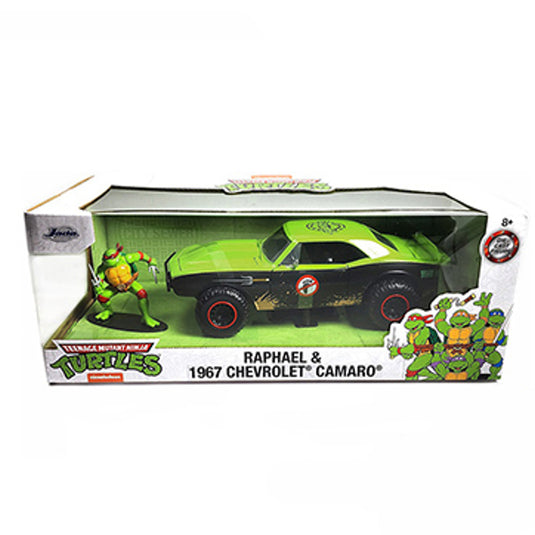 Tortugas Ninja: Chevrolet® Camaro® de 1967, versión sucia con auto fundido a presión Raphael