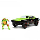 Teenage Mutant Ninja Turtles - 1967 Chevrolet® Camaro® Dirty Version with Raphael Diecast Car