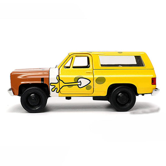 SpongeBob: 1980 Chevy® K5 Blazer With SpongeBob SquarePants Diecast Model Car