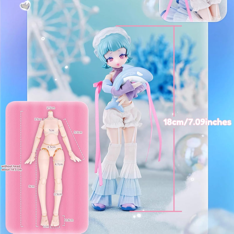 Cargue la imagen en el visor de la galería, Calembou - Eve Lynna Series Ball Jointed Doll Vinyl 1 Single Blind Box
