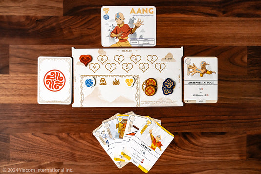 USAopoly Avatar The Last Airbender: Aang's Destiny A Cooperative Deck-Building Game