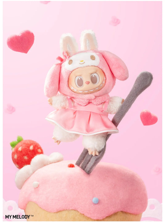 Labubu - The Monsters X Hello Kitty And Friends Series Vinyl Plush Doll Blind Box