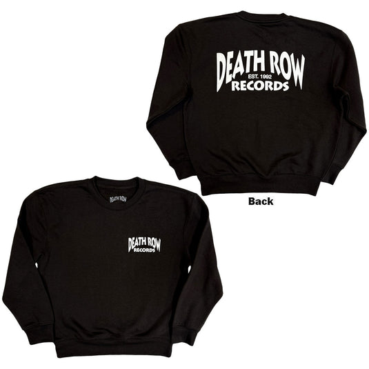 Death Row - Est. 1992 Records Black Unisex Sweater