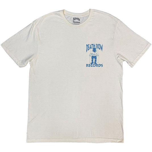 Death Row Records - Execution Full Colour F&B Natural Unisex T-Shirt