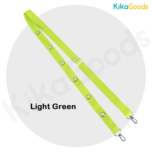 Kika Goods DIY Plush Toy with Punched 6 Holes Accessory Lanyard