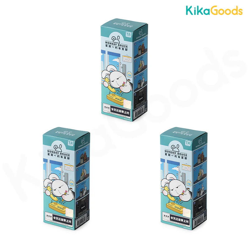 Load image into Gallery viewer, Kika Goods Monday Bruce - Another Working Day Season 4 1/6 Action Figure 1Pc Blind Box
