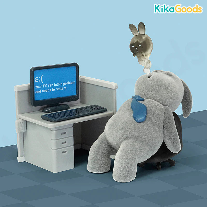 Load image into Gallery viewer, Kika Goods Monday Bruce - Another Working Day Season 4 1/6 Action Figure 1Pc Blind Box
