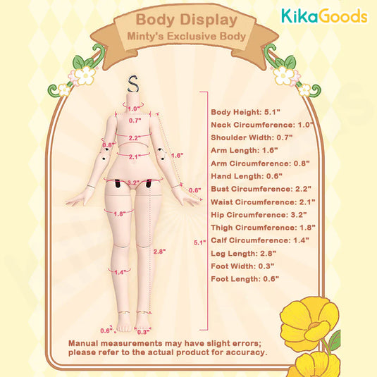 Kika Goods Minty - Fantasy Forest Series 1pc Action Figure Blind Box
