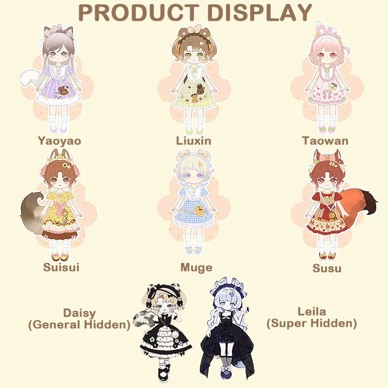 Cargue la imagen en el visor de la galería, Kika Goods Minty - Fantasy Forest Series 1pc Action Figure Blind Box

