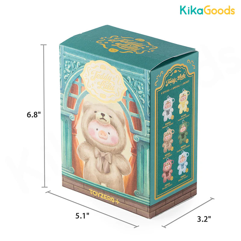 Load image into Gallery viewer, Kika Goods Lulu The Piggy - Vintage Teddy Shop Vinyl Face 1pc Plush Blind Box
