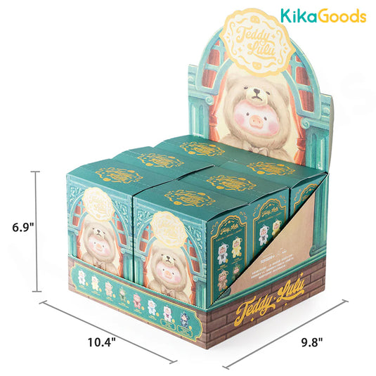 Kika Goods Lulu The Piggy - Vintage Teddy Shop Vinyl Face 1pc Plush Blind Box
