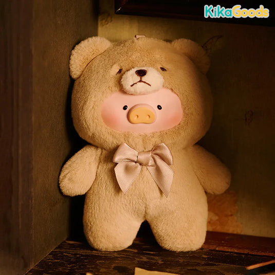 Kika Goods Lulu The Piggy - Vintage Teddy Shop Vinyl Face 1pc Plush Blind Box