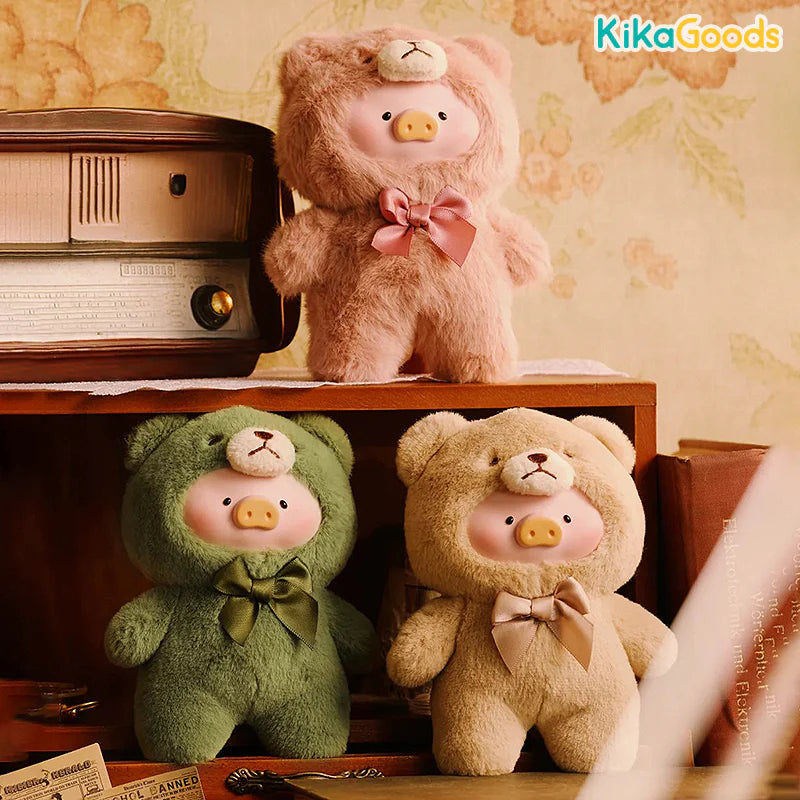 Load image into Gallery viewer, Kika Goods Lulu The Piggy - Vintage Teddy Shop Vinyl Face 1pc Plush Blind Box
