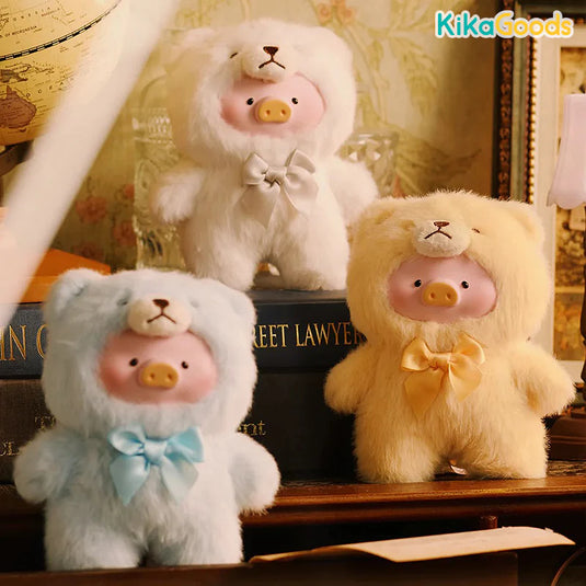 Kika Goods Lulu The Piggy - Vintage Teddy Shop Vinyl Face 1pc Plush Blind Box