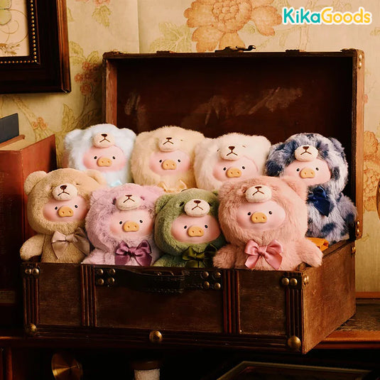 Kika Goods Lulu The Piggy - Vintage Teddy Shop Vinyl Face 1pc Plush Blind Box