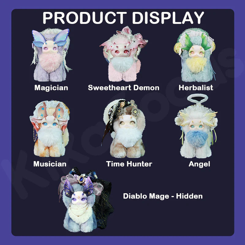 Load image into Gallery viewer, Kika Goods Cat-Loong Fantasy - Magic Academy Series Action Figure 1Pc Blind Box
