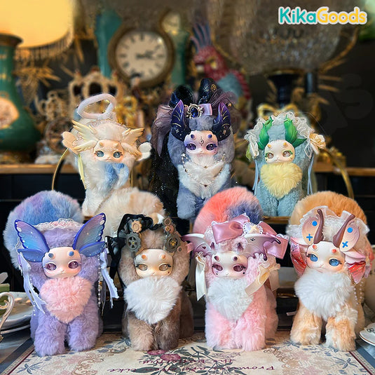 Kika Goods Cat-Loong Fantasy - Magic Academy Series Action Figure 1Pc Blind Box